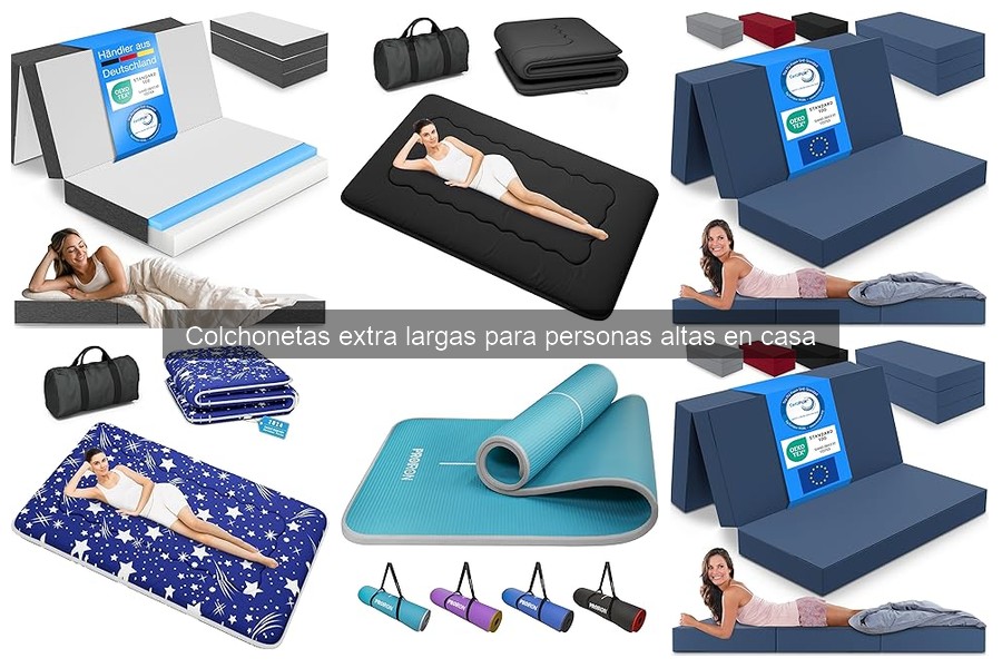 Problemas comunes al usar colchonetas extra largas en casa