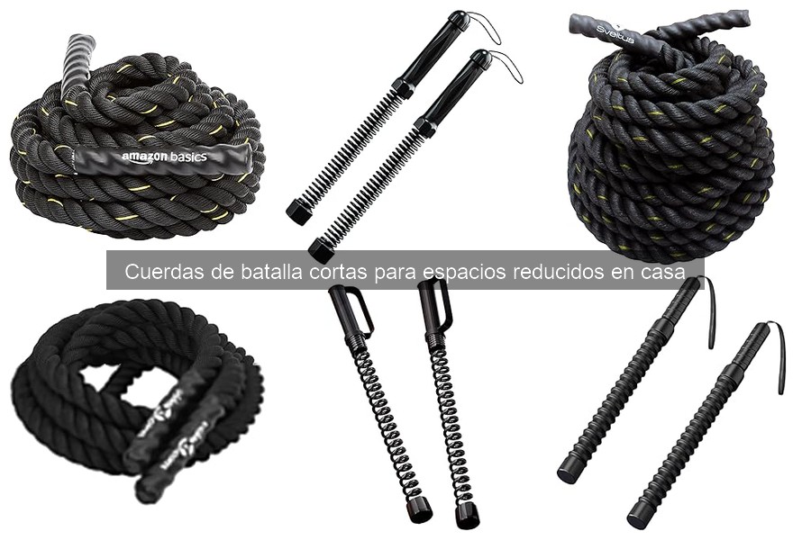 Problemas comunes al usar cuerdas de batalla cortas en casa