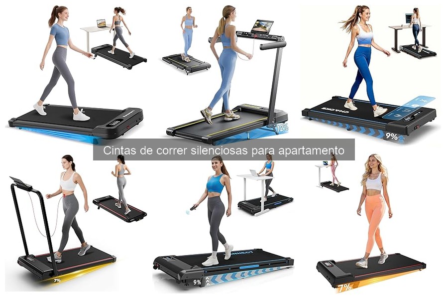 Problemas comunes cintas de correr silenciosas y soluciones