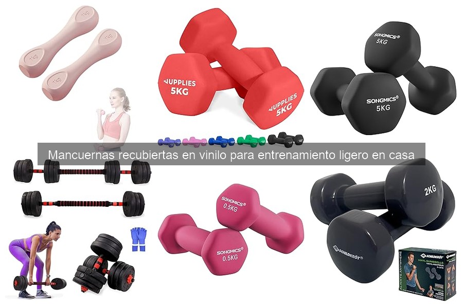 Problemas comunes y soluciones con mancuernas de vinilo