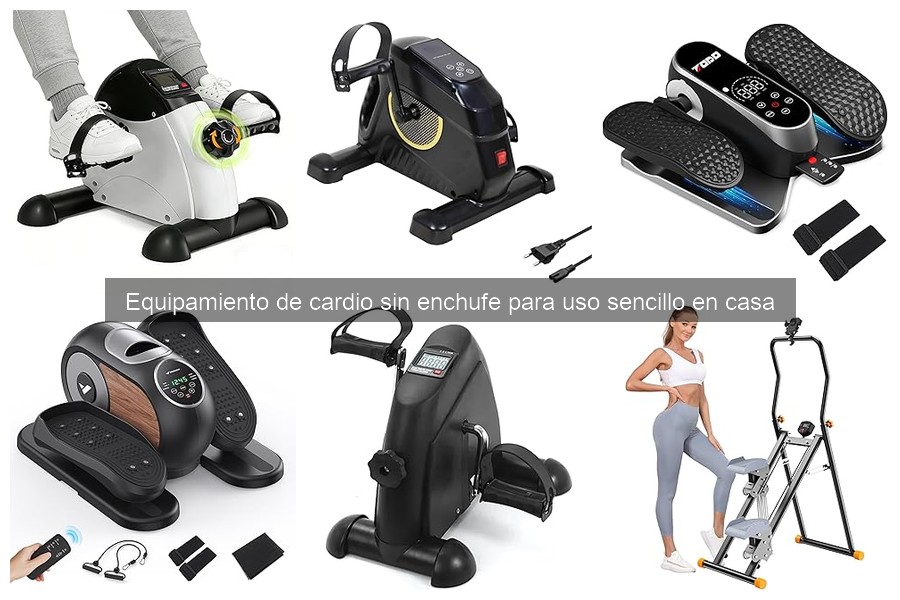 ¿Qué es el equipamiento de cardio sin enchufe?