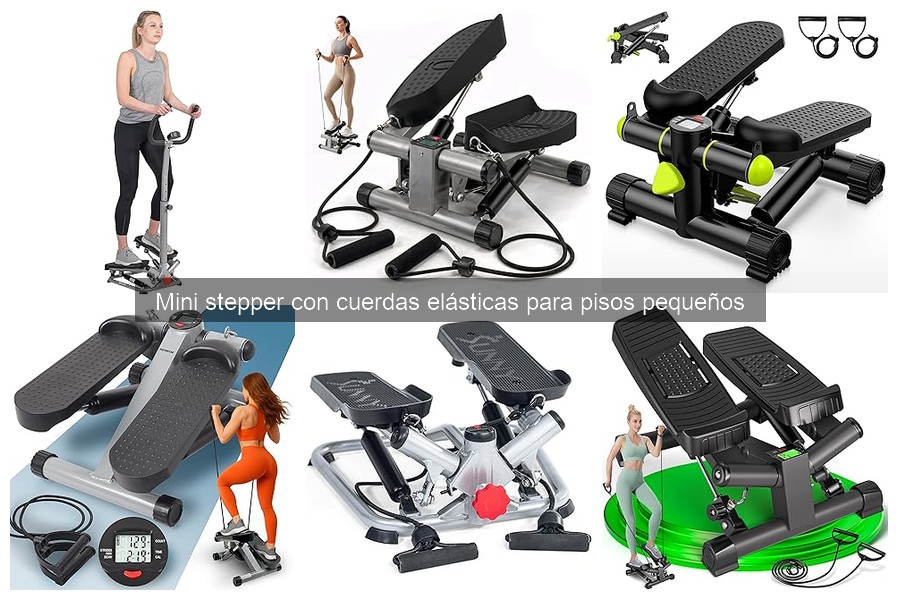 ¿Qué es un mini stepper con cuerdas elásticas?