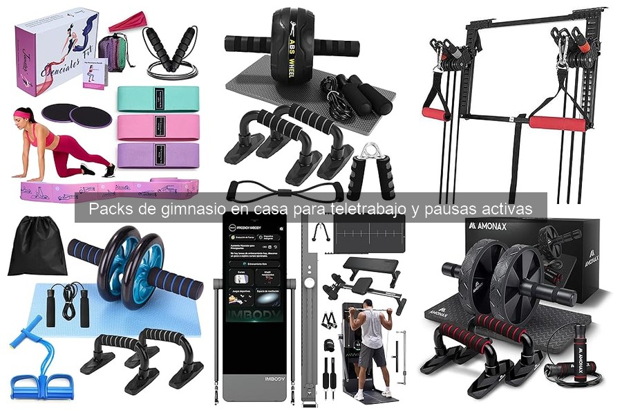¿Qué es un pack de gimnasio en casa? Beneficios y componentes