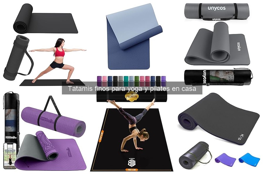 Qué es un tatami fino y sus usos en yoga y pilates
