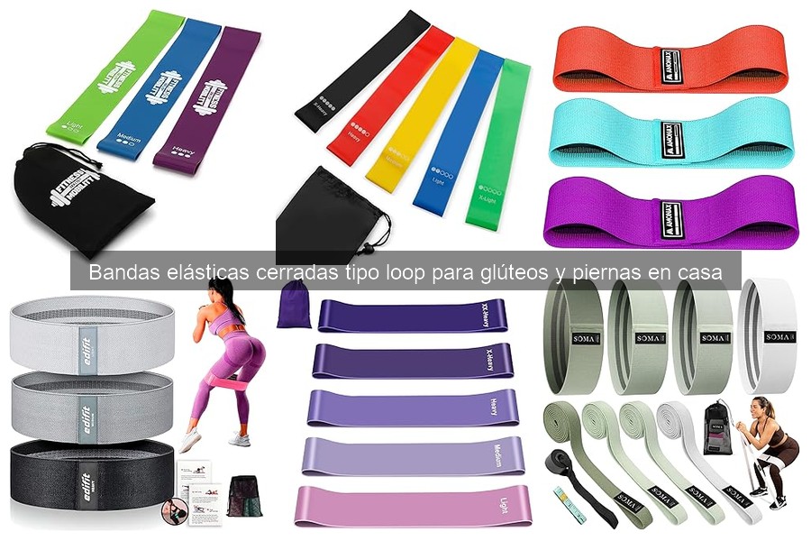 ¿Qué son las bandas elásticas tipo loop? Beneficios y características