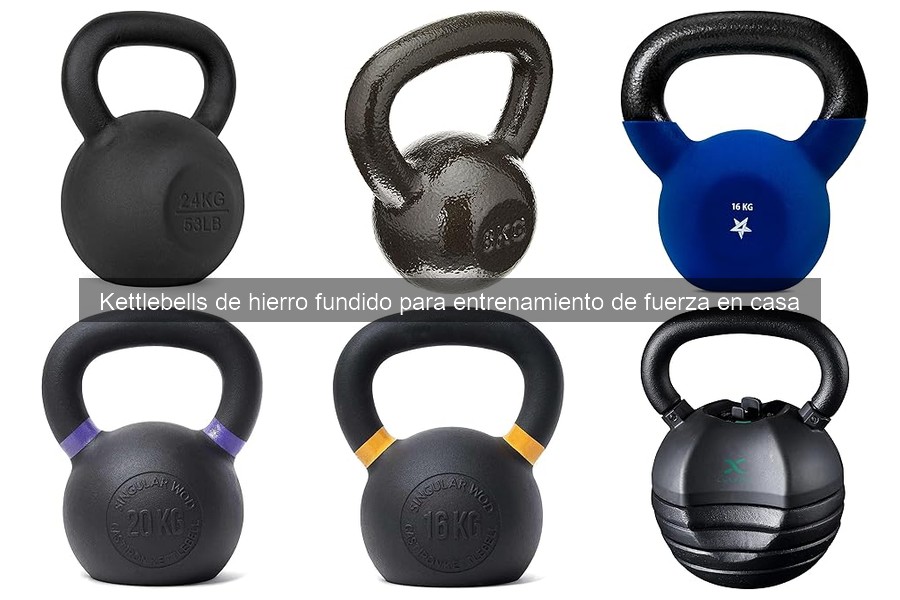 ¿Qué son las kettlebells de hierro fundido? Beneficios y características