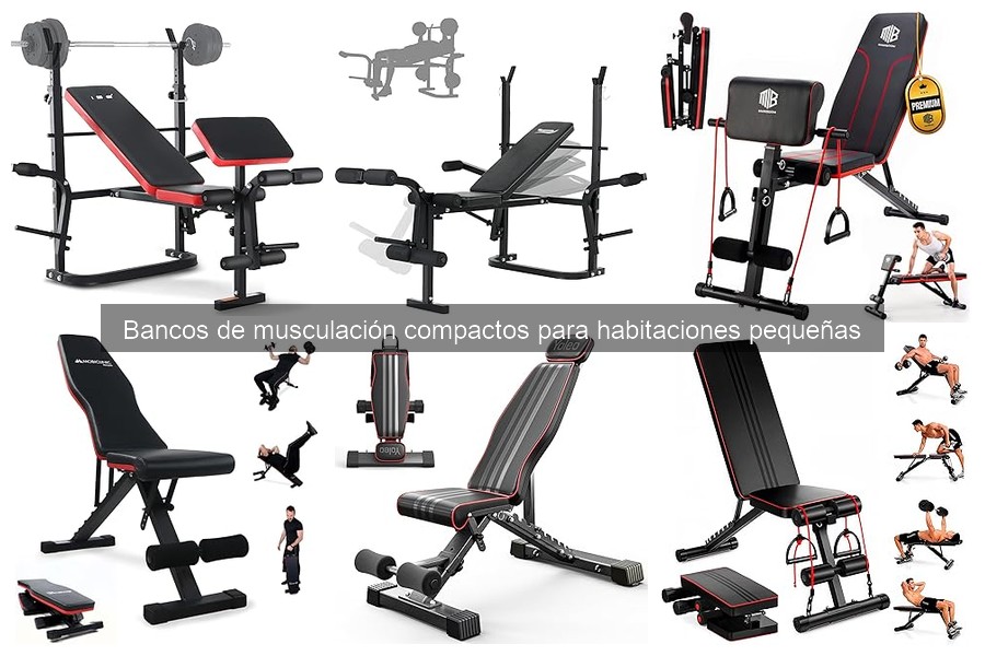 ¿Qué son los bancos de musculación compactos para espacios pequeños?