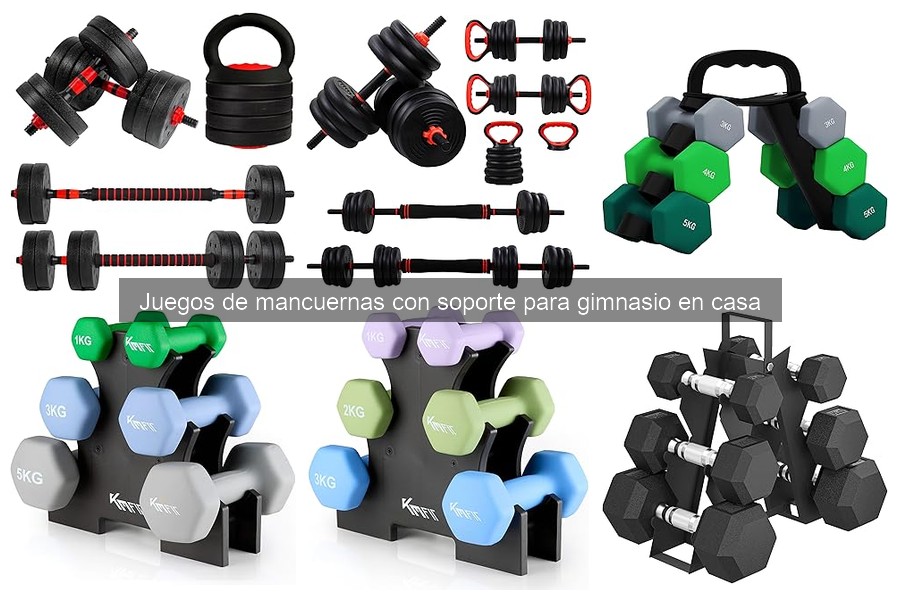 Qué son los juegos de mancuernas con soporte y sus beneficios