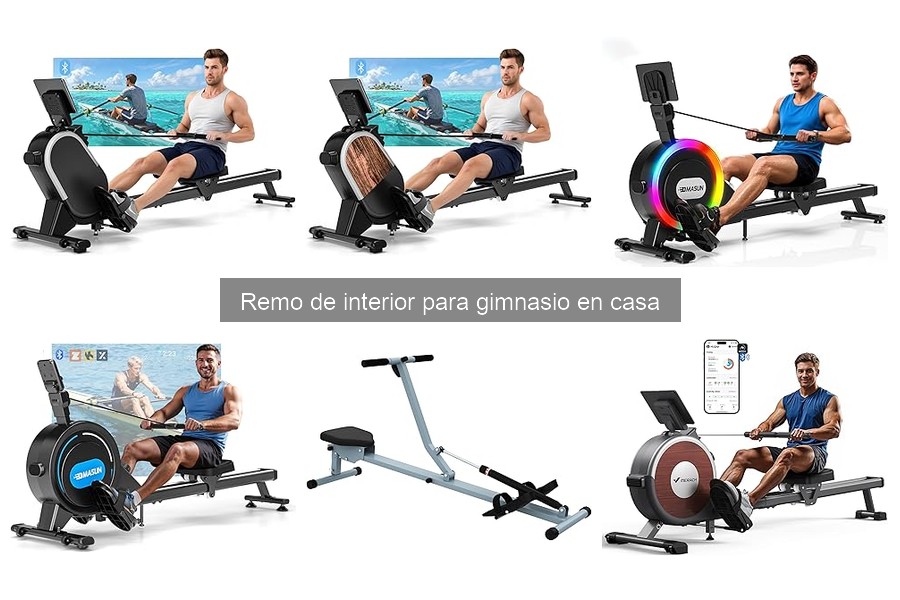 Remos de interior recomendados para espacios pequeños