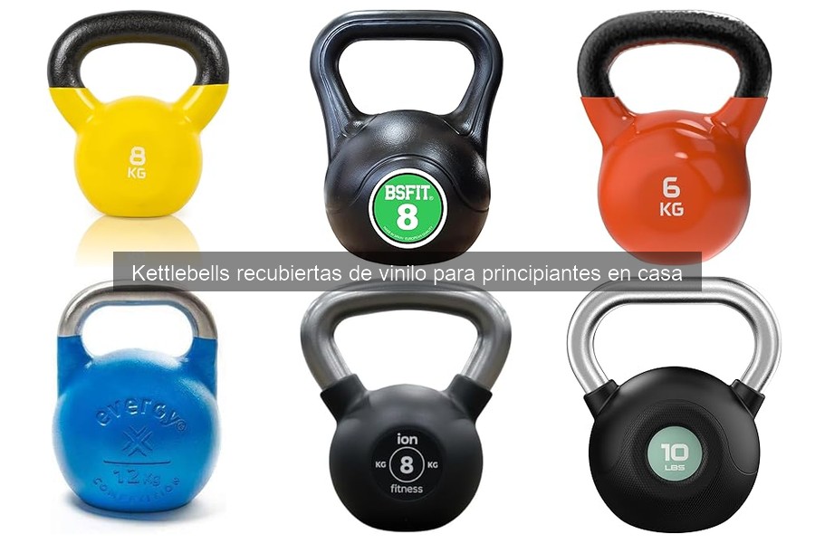 Reseñas de Kettlebells Recubiertas de Vinilo para Principiantes
