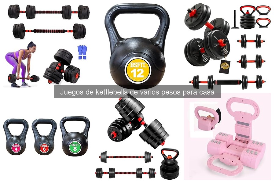 Rutinas efectivas con kettlebells para entrenar en casa