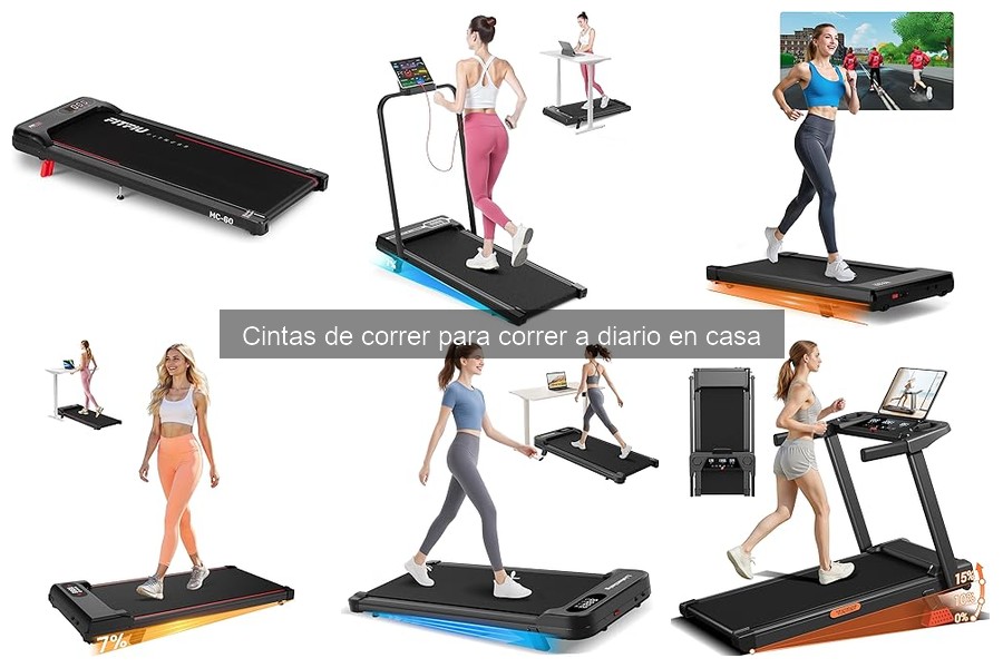 Rutinas y ejercicios efectivos con cintas de correr en casa