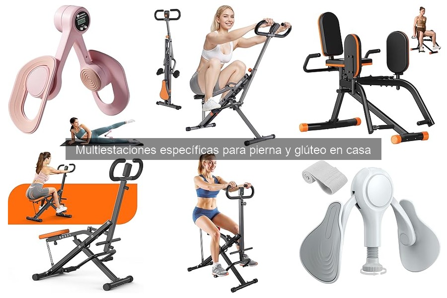 ¿Son efectivas las multiestaciones para piernas y glúteos?