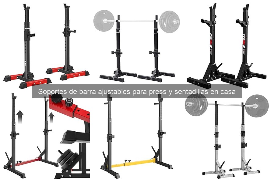 Soportes de barra ajustables para espacios pequeños en casa