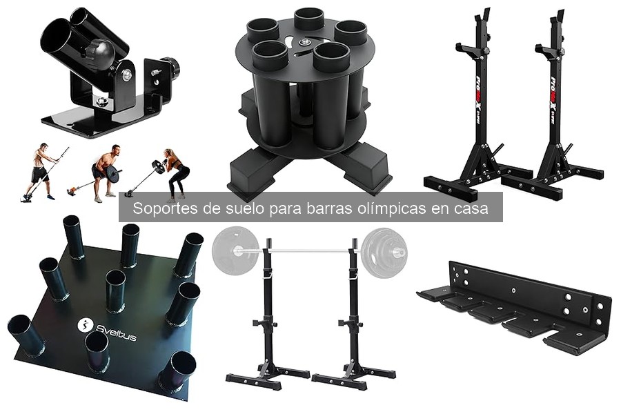 Soportes de suelo para barras olímpicas en casa: ¿Qué son?