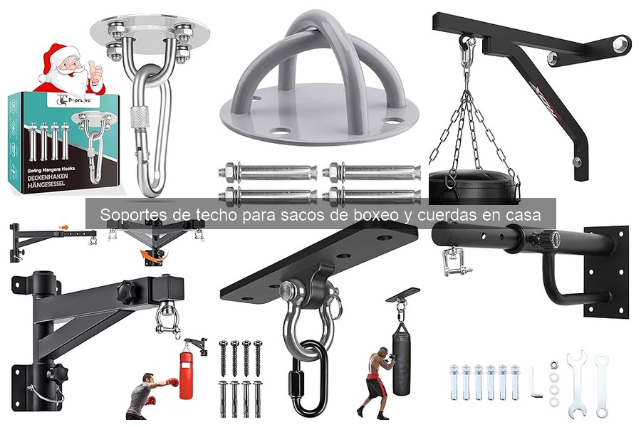 Soportes de Techo para Sacos de Boxeo: ¿Qué Son y Cómo Usarlos?