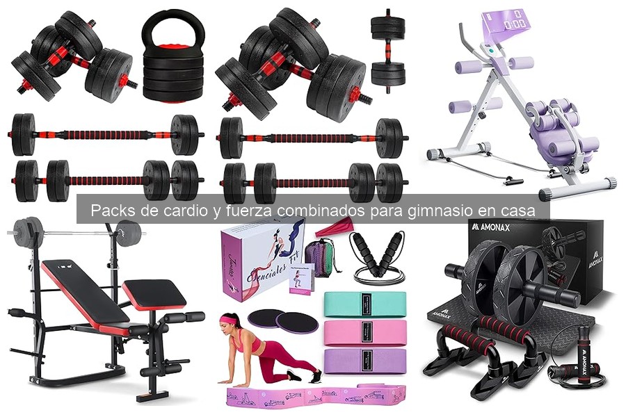 Tendencias en Packs de Cardio y Fuerza para Gimnasio en Casa