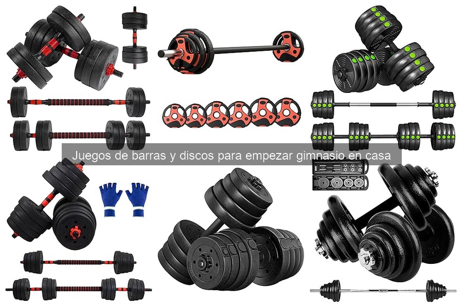Tipos de discos de peso para tu gimnasio en casa