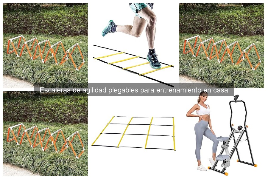 Tipos de escaleras de agilidad disponibles para entrenamiento