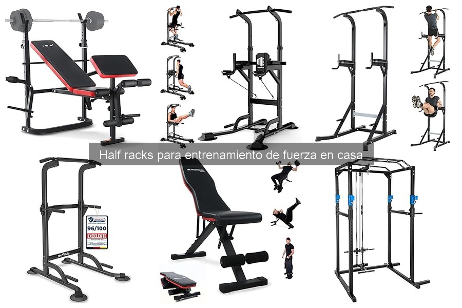 Tipos de Half Racks para Entrenamiento de Fuerza en Casa