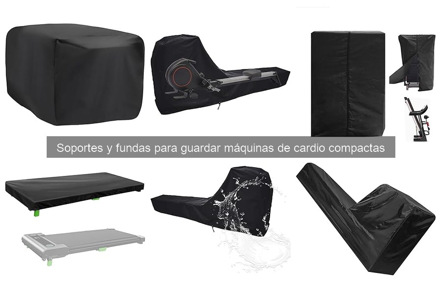 Tipos de soportes para máquinas de cardio compactas