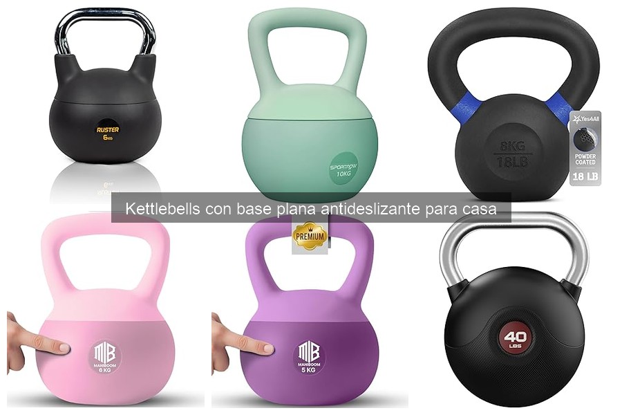 Ventajas de Kettlebells con Base Plana Antideslizante en Casa