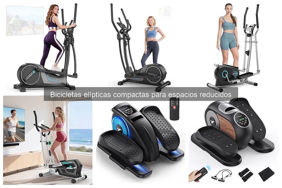 Ventajas de las bicicletas elípticas compactas para espacios pequeños