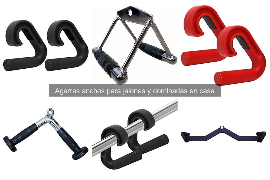 Ventajas de los agarres anchos en casa para entrenamiento