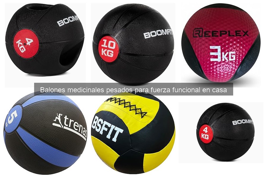 Ventajas de los balones medicinales pesados para fuerza funcional