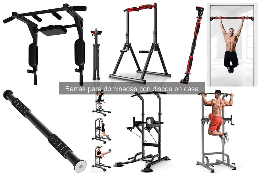 Ventajas de usar barras para dominadas con discos en casa