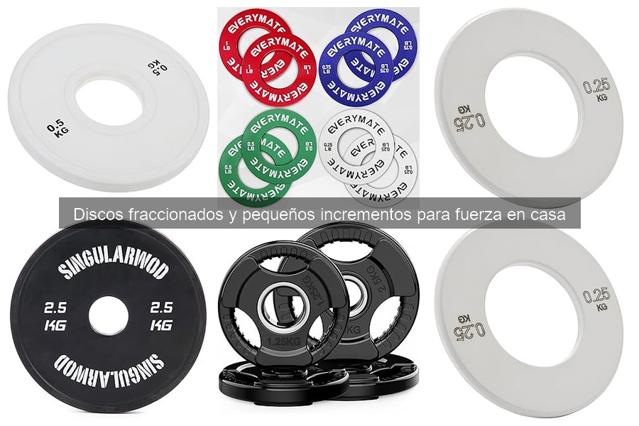 Ventajas de Usar Discos Fraccionados en tu Entrenamiento en Casa