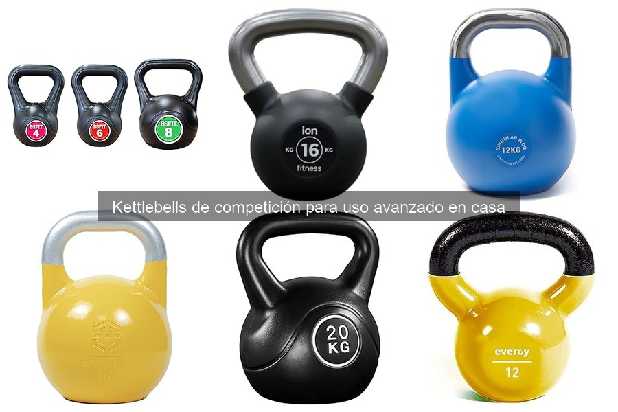 Ventajas de Usar Kettlebells de Competición en Casa
