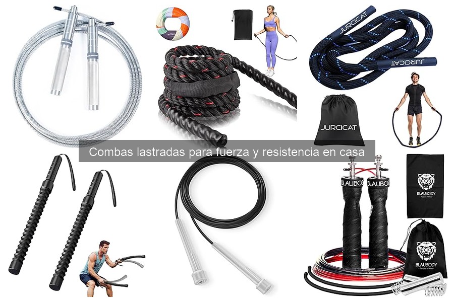 Ventajas de utilizar comba lastradas en tu gimnasio en casa