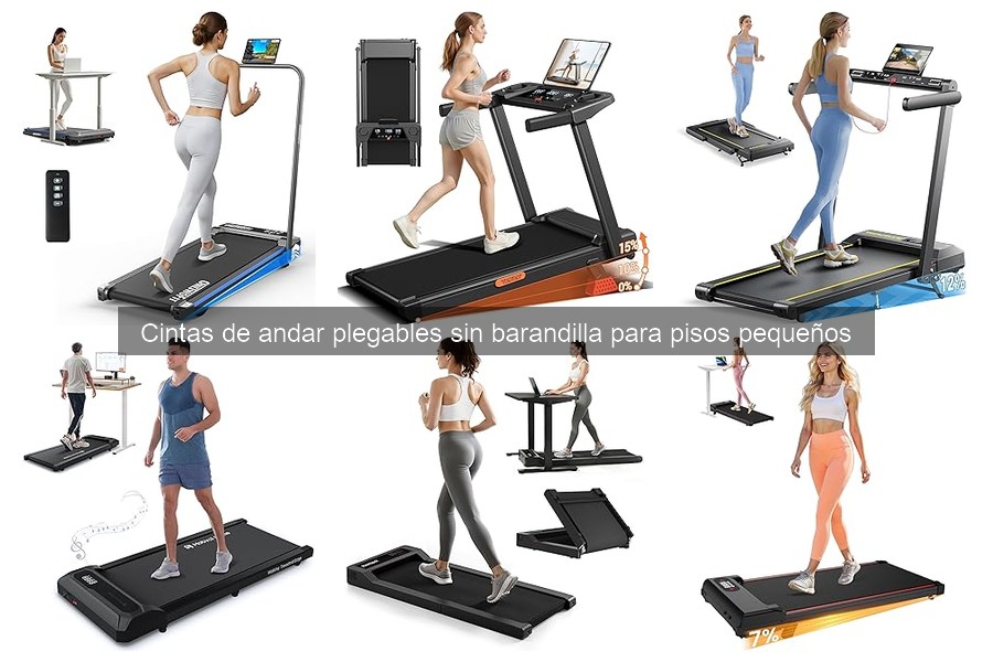 Ventajas y desventajas de cintas de andar plegables sin barandilla