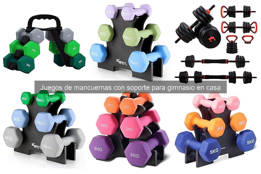 Ventajas y desventajas de juegos de mancuernas con soporte