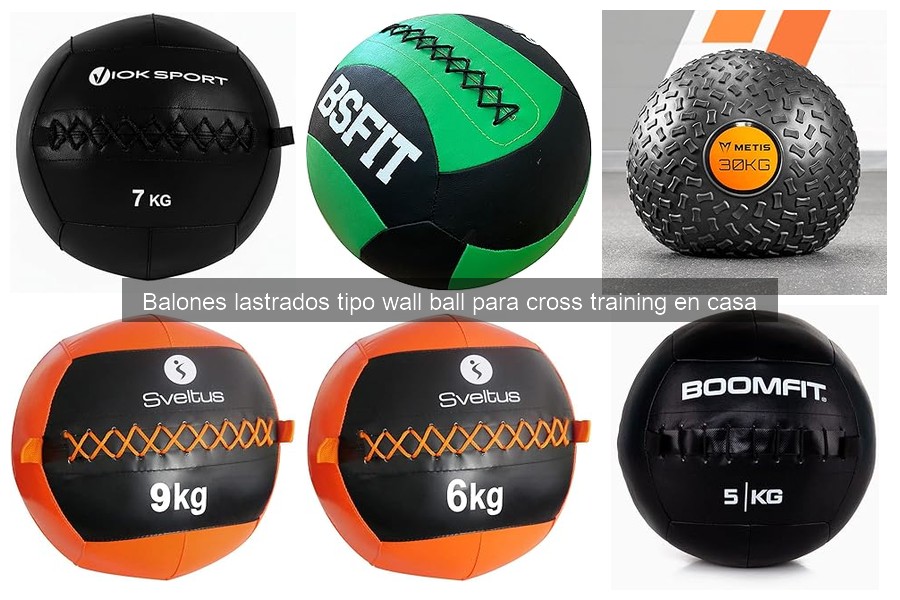 Ventajas y desventajas de los balones lastrados en cross training