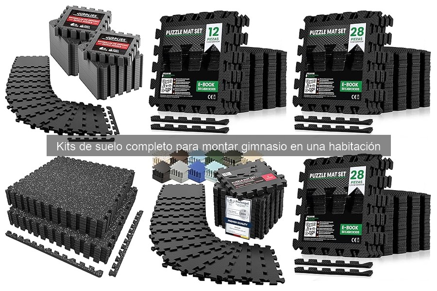 Ventajas y desventajas de los kits de suelo para gimnasio