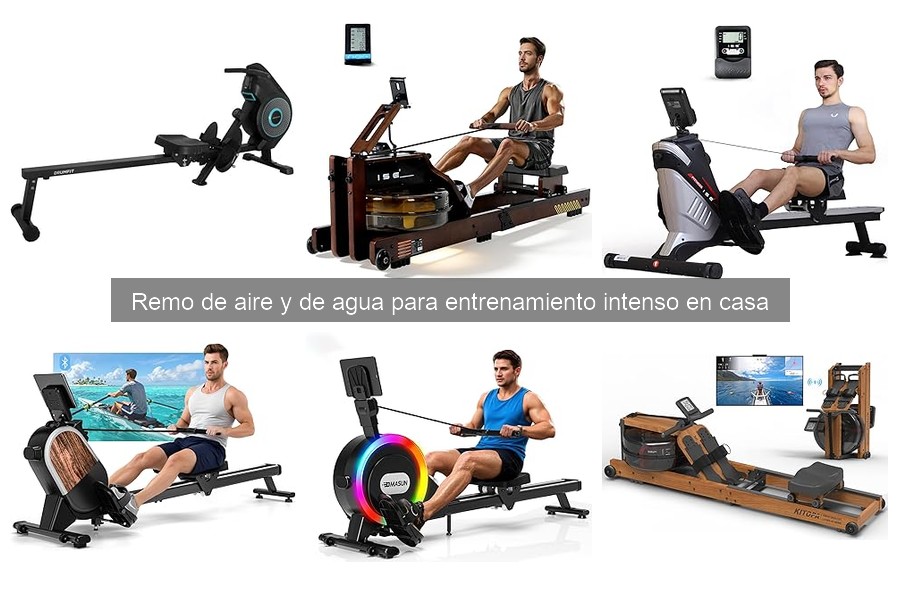 Ventajas y desventajas del remo de aire para entrenar en casa